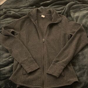 Old Navy Dark Gray Full Zip Jacket